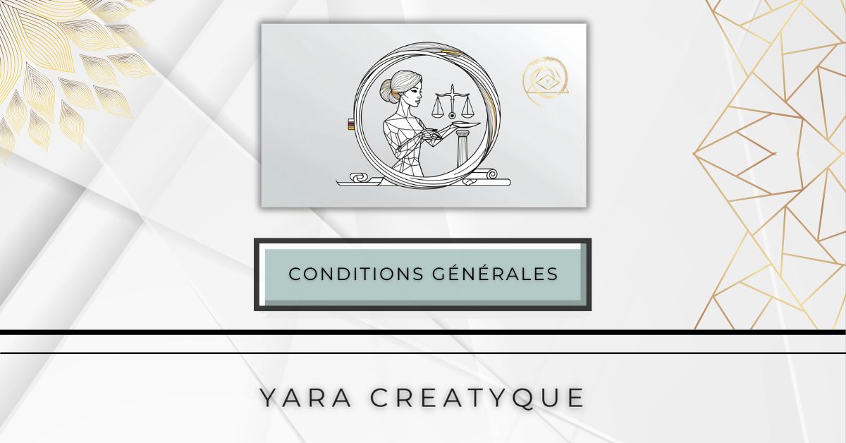 représentation d'une femme avec une balance représentant le juste et la loi – Conditions générales Yara Creatyque