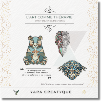 Art comme therapie - carnet creatif d introspection - Version Integrale - Yara Creatyque