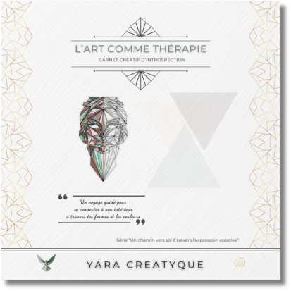 Art comme therapie - carnet creatif d introspection - theme Portraits - Yara Creatyque