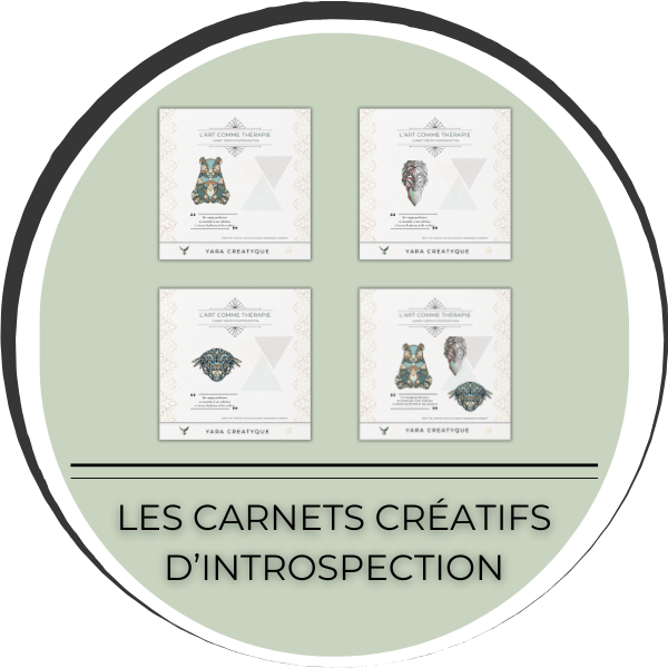 L'art comme thérapie - Coloriage introspectif, carnets créatifs d'introspection Yara Creatyque art comme therapie - carnets creatifs d introspection - Yara Creatyque